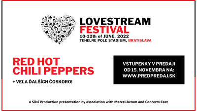 Predaj vstupeniek na LOVESTREAM FESTIVAL