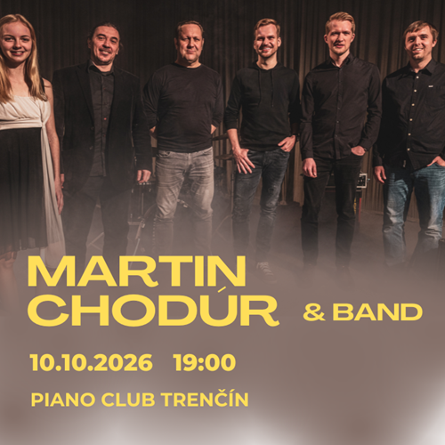 Martin Chodúr & band – Vel’ký hlas zblízka
