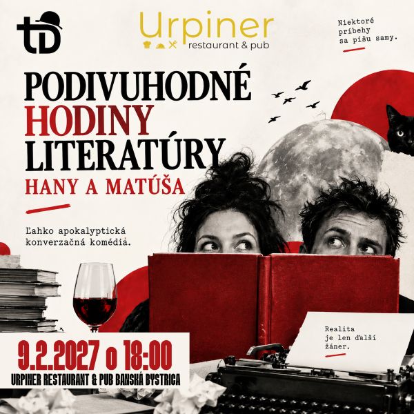 Podivuhodné hodiny literatúry Hany a Matúša
