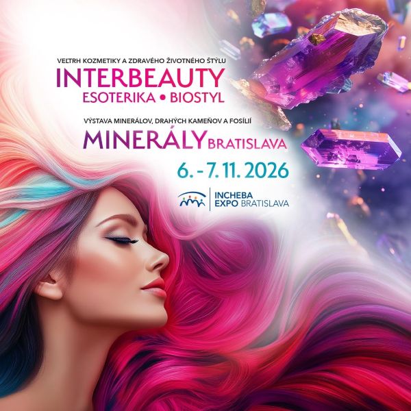 INTERBEAUTY, ESOTERIKA, BIOSTYL A MINERÁLY BRATISLAVA 2026