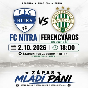 FC Nitra - Ferencváros Budapešť