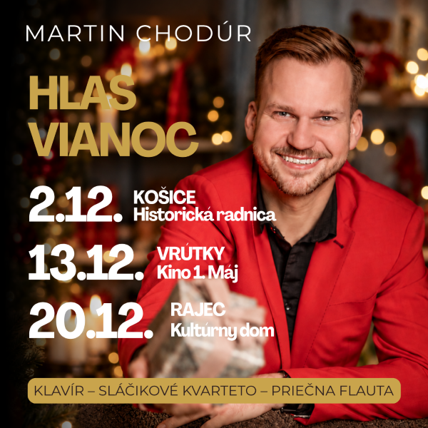 Martin Chodúr – vianočný koncert Hlas Vianoc
