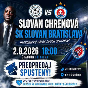 Slovnaft Cup 2. kolo: Slovan Chrenová - ŠK Slovan Bratislava