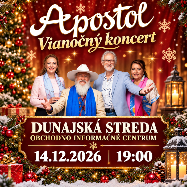 APOSTOL - Vianočný koncert