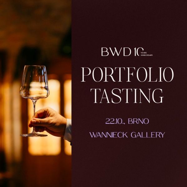 BWD Portfolio Tasting 2026 - Brno