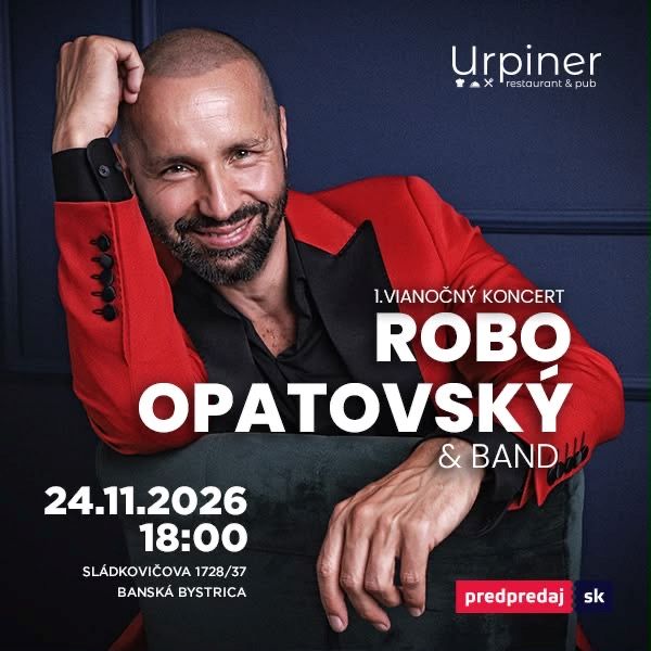 Vianočný koncert Roba Opatovského