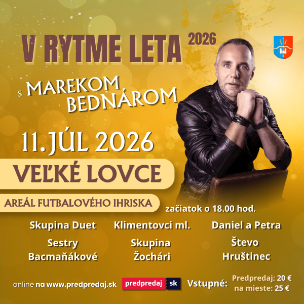 V rytme leta 2026 s Marekom Bednárom