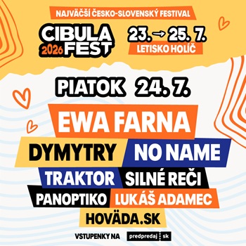 CIBULA FEST 2026 - Piatok 24.7.
