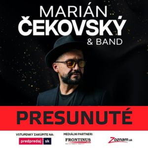 Marián Čekovský & Band - Žilina - PRESUNUTÉ
