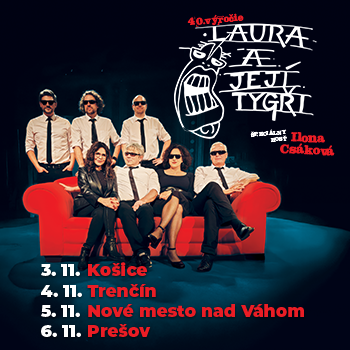 LAURA A JEJÍ TYGŘI – 40 rokov na scéne