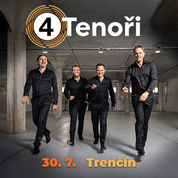 Koncert 4 Tenoři - Trenčín