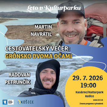 Cestovateľský večer: Grónsko dvoma očami - Martin Navrátil & Radovan Petrunčík