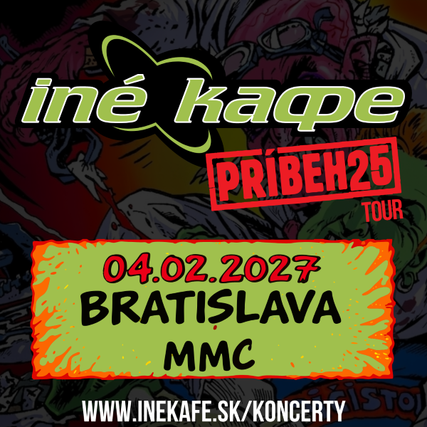 INEKAFE – PRÍBEH 25 rokov ŠPECIÁL Tour 2027