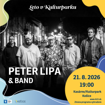 Peter Lipa & Band - Leto v Kulturparku 2026