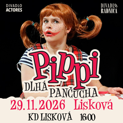 PIPPI DLHÁ PANČUCHA - Lisková