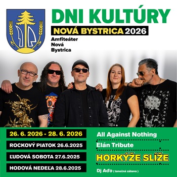 Dni kultúry Nová Bystrica 2026