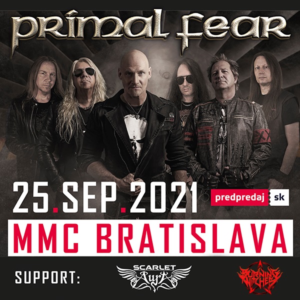 PRIMAL FEAR - ZRUŠENÉ