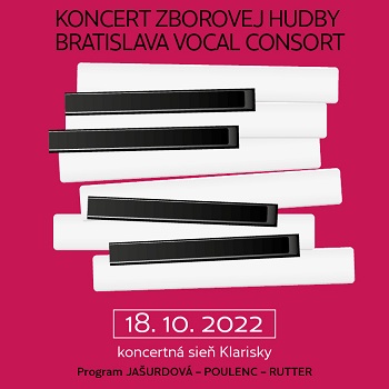 Bratislava Vocal Consort (koncert zborovej hudby)
