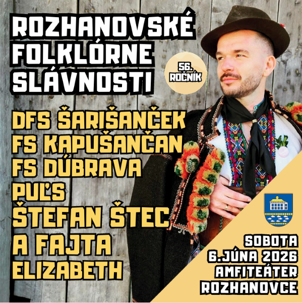 Rozhanovské folklórne slávnosti – 56. ročník