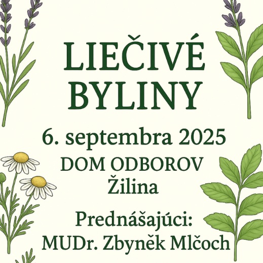 LIEČIVÉ BYLINY - ZRUŠENÉ