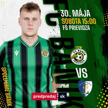FC Baník Prievidza - ŠK 1923 Gabčíkovo
