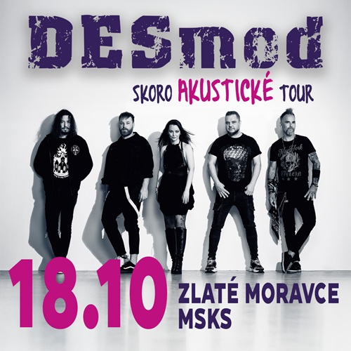 DESmod skoro AKUSTICKÉ tour - Zlaté Moravce - ZRUŠENÉ