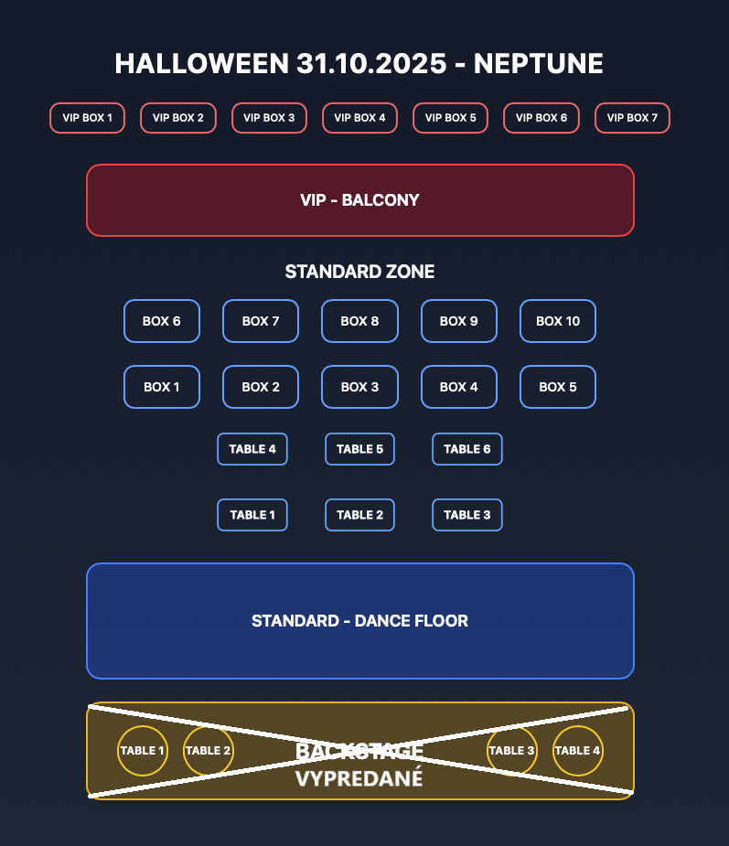 HALLOWEEN - Neptune club
